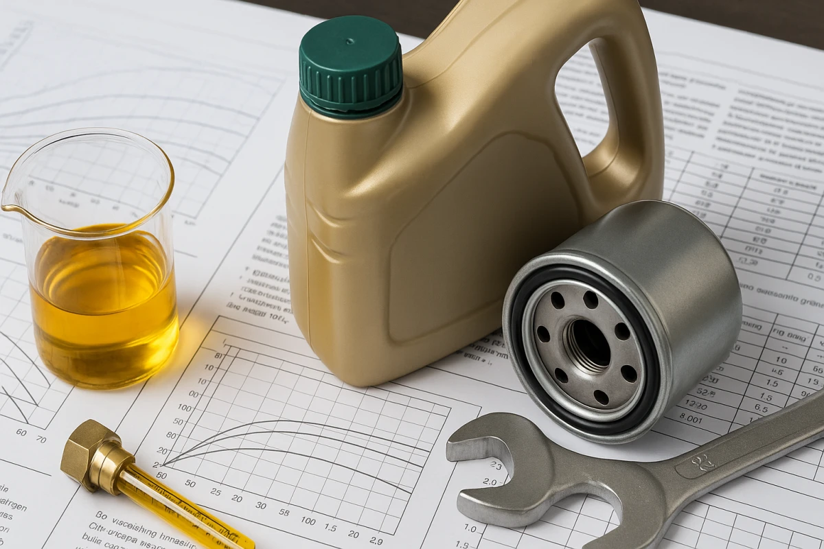 ความหมายคำศัพท์และค่าต่างๆในสเปคหรือคุณสมบัติของน้ำมันหล่อลื่น